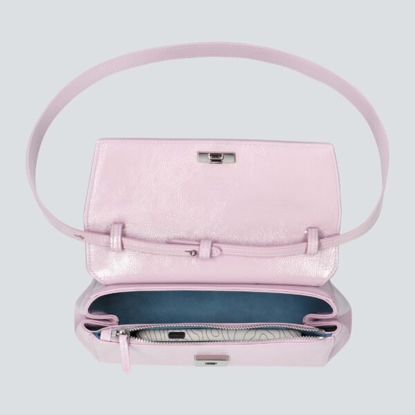 Ikon clutch - naplack light lilac - Image 3